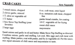 Crab Cakes