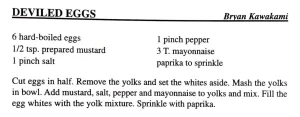 Deviled Eggs