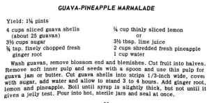 Guava-Pineapple Marmalade