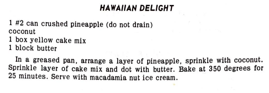 Hawaiian Delight - Kau Kau Chronicles