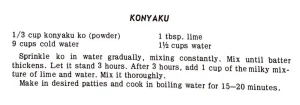Konyaku