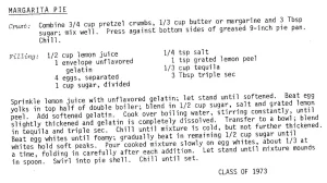 Margarita Pie