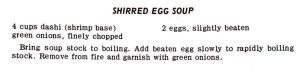Shirred Egg Soup
