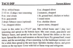 Taco Dip