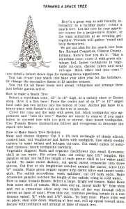 Trimming a Snack Tree