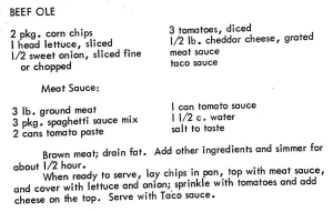 Beef Ole