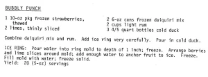 Bubbly Punch