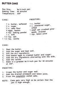 Butter Cake