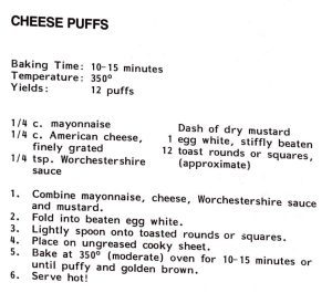 Cheese Puffs