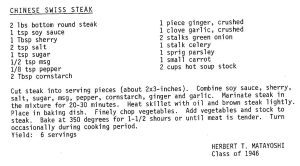 Chinese Swiss Steak