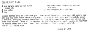 Choco-Chip Bars
