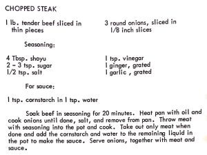 Chopped Steak