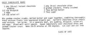 Easy Chocolate Bars