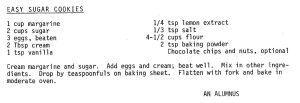 Easy Sugar Cookies