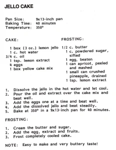 Jello Cake