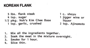 Korean Flank