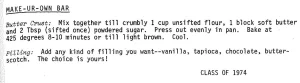 Make-UR-Own Bar