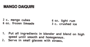 Mango Daiquiri