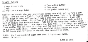 Orange Twists