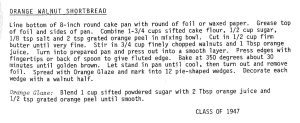 Orange Walnut Shortbread
