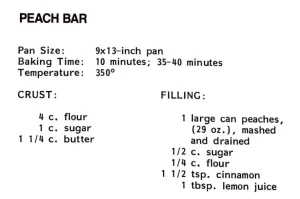 Peach Bar