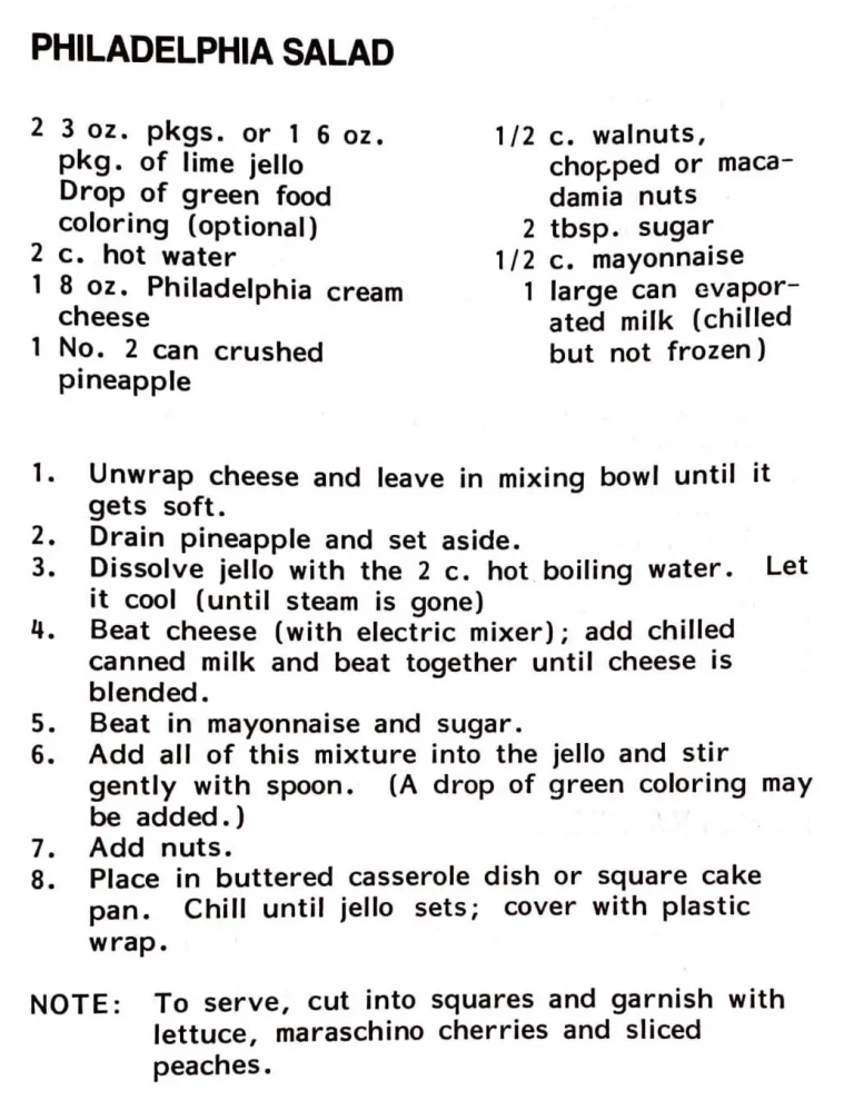 Philadelphia Salad