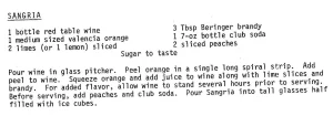 Sangria