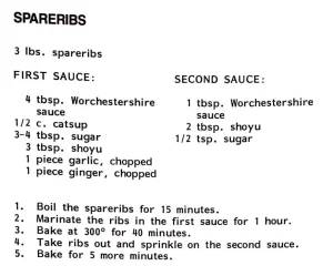 Spareribs
