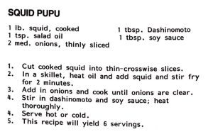 Squid Pupu