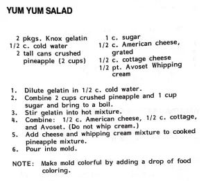 Yum Yum Salad