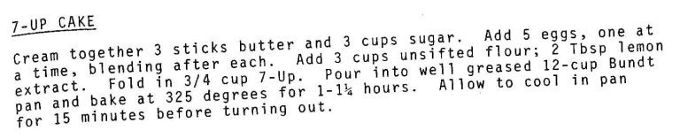 7-Up Cake