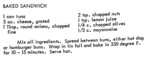 Baked Sandwich