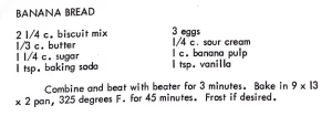 Banana Bread