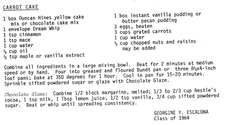 Carrot Cake