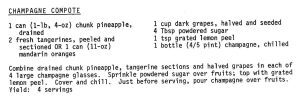 Champagne Compote