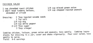 Chicken Salad