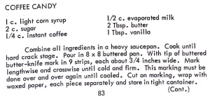 Coffee Candy