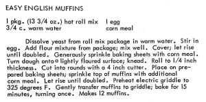Easy English Muffins