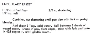 Easy, Flaky Pastry