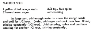 Mango Seed