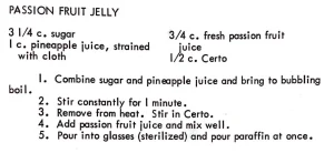 Passion Fruit Jelly
