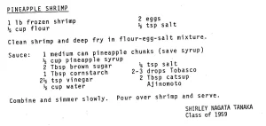 Pineapple Shrimp