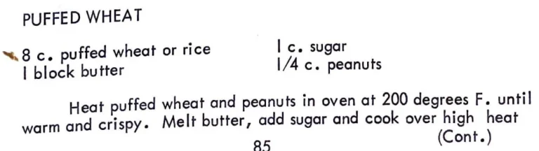 Puffed Wheat