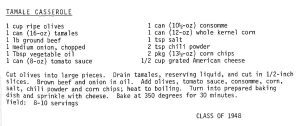 Tamale Casserole