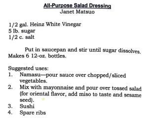 All-Purpose Salad Dressing