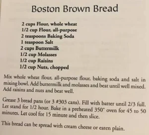 Boston Brown Bread