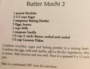 Butter Mochi 2