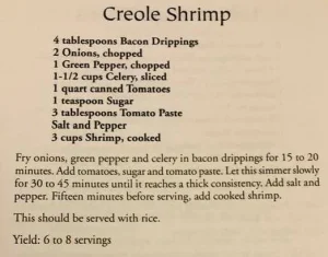 Creole Shrimp