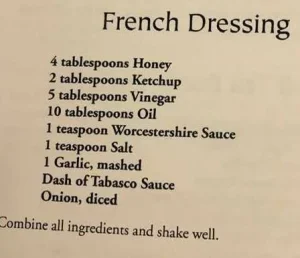 French Dressing