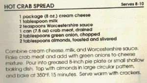 Hot Crab Spread